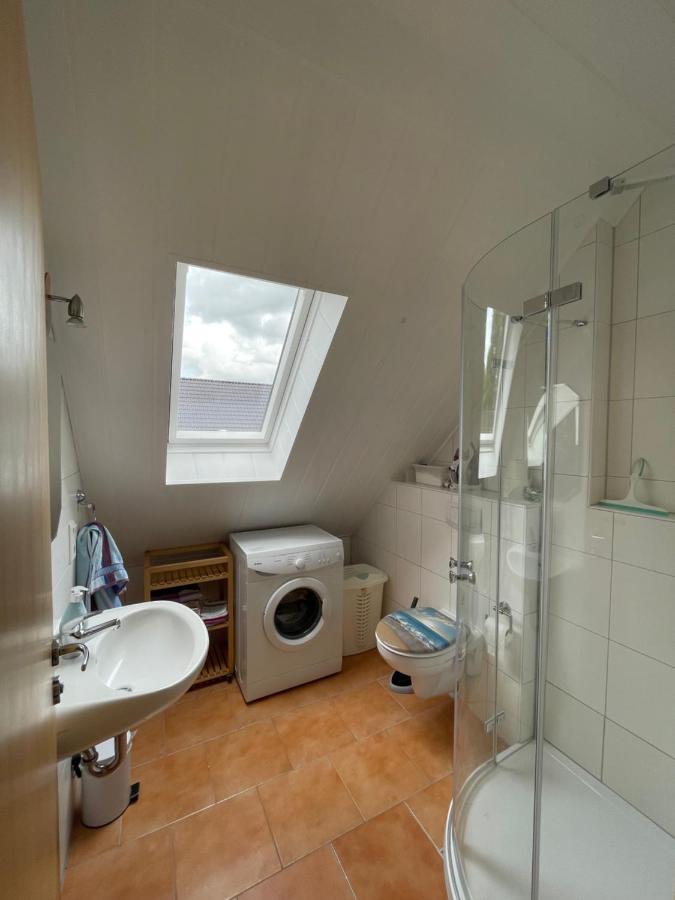 Ferienwohnung Justus アウリッヒ エクステリア 写真